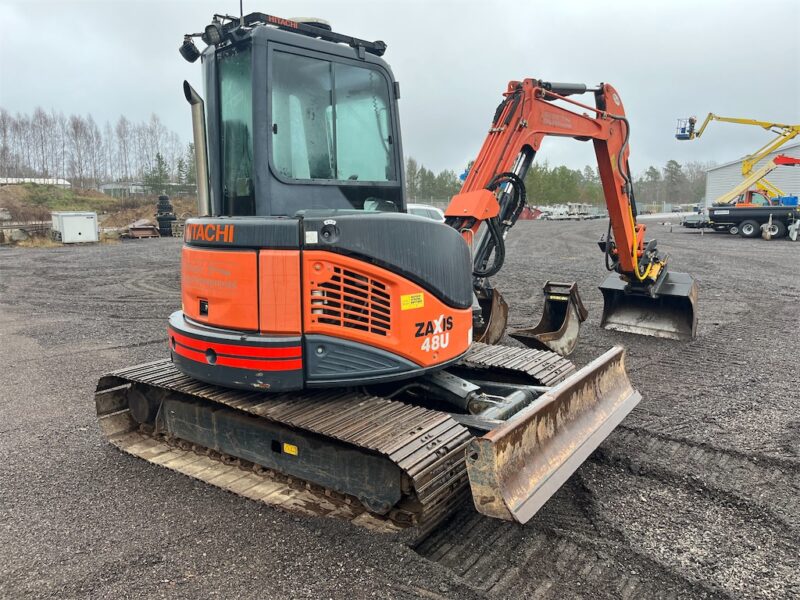 Hitachi Zaxis 48U-3 CLT – 4T8 – 3 382 h – 2012 – Image 5