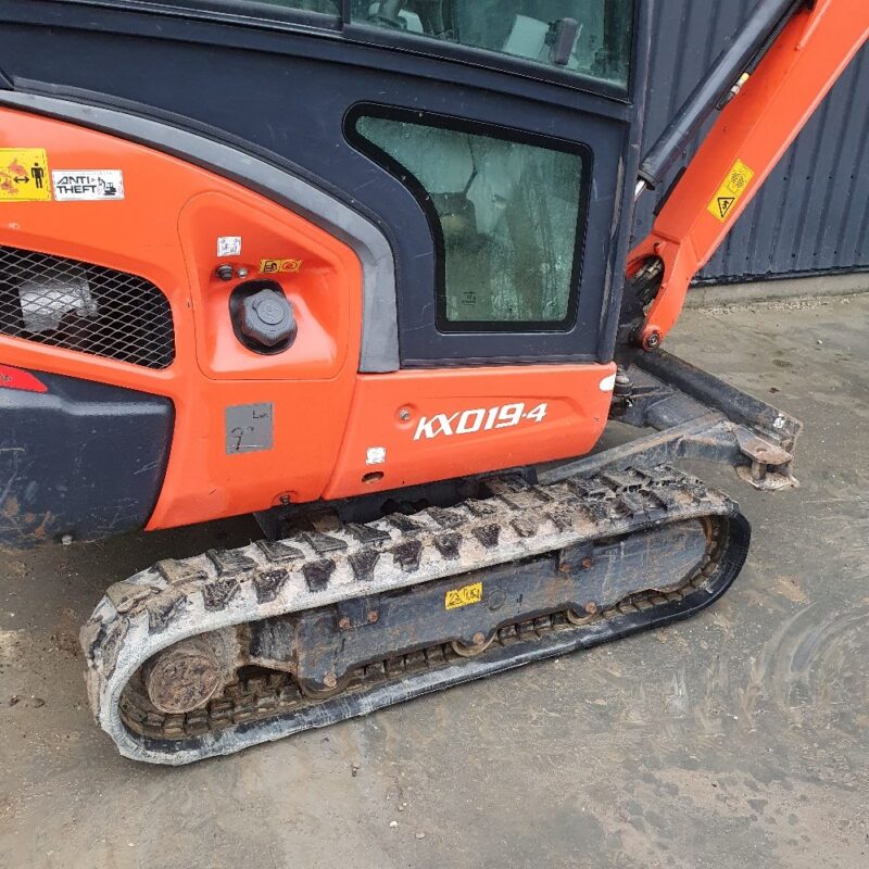 Kubota KX019-4 – 1T9 – 2 400 h – 2015 – AVEC POWERTILT – Image 2