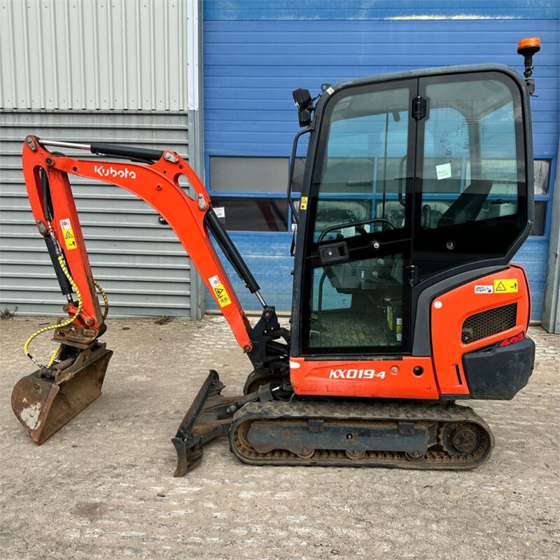 KUBOTA KX019-4 – 1T9 –  1 870 h – 2019 – Image 12
