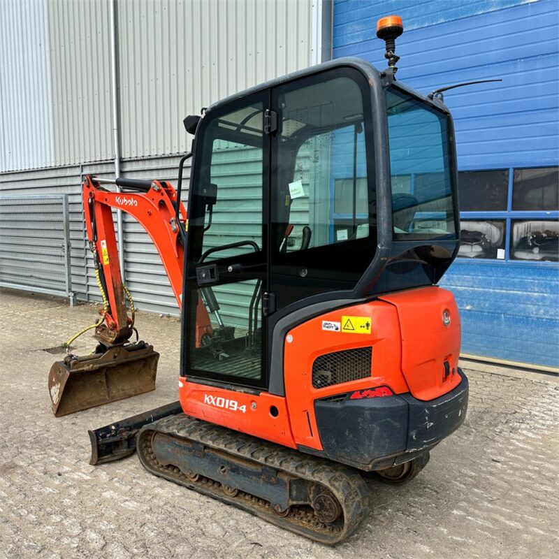 KUBOTA KX019-4 – 1T9 –  1 870 h – 2019 – Image 14