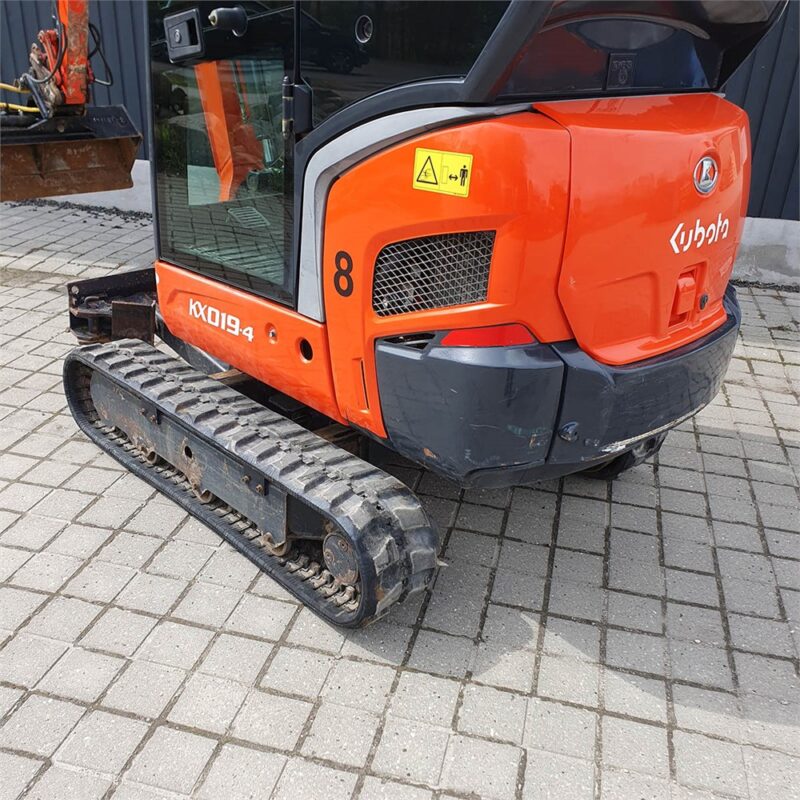 KUBOTA KX019-4 – 1T9 – 3 450 h – 2014 – Image 4