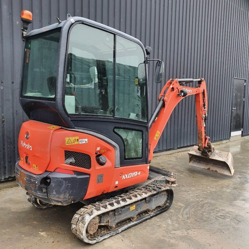 Kubota KX019-4 – 1T9 – 2 400 h – 2015 – AVEC POWERTILT – Image 6