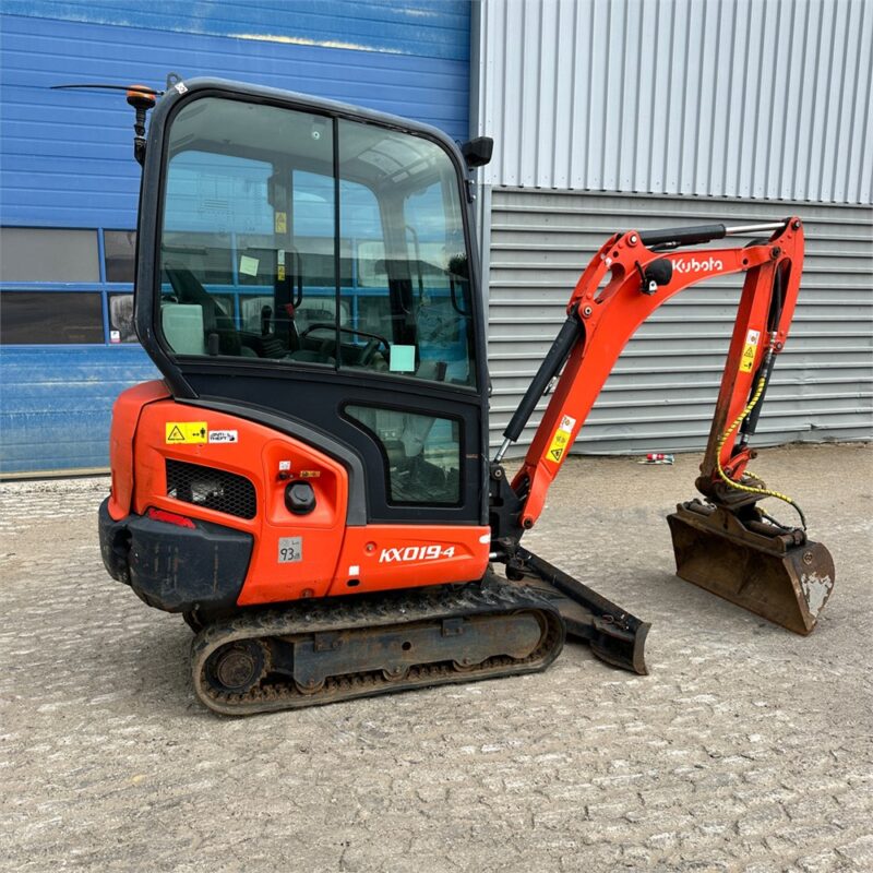 KUBOTA KX019-4 – 1T9 –  1 870 h – 2019 – Image 43