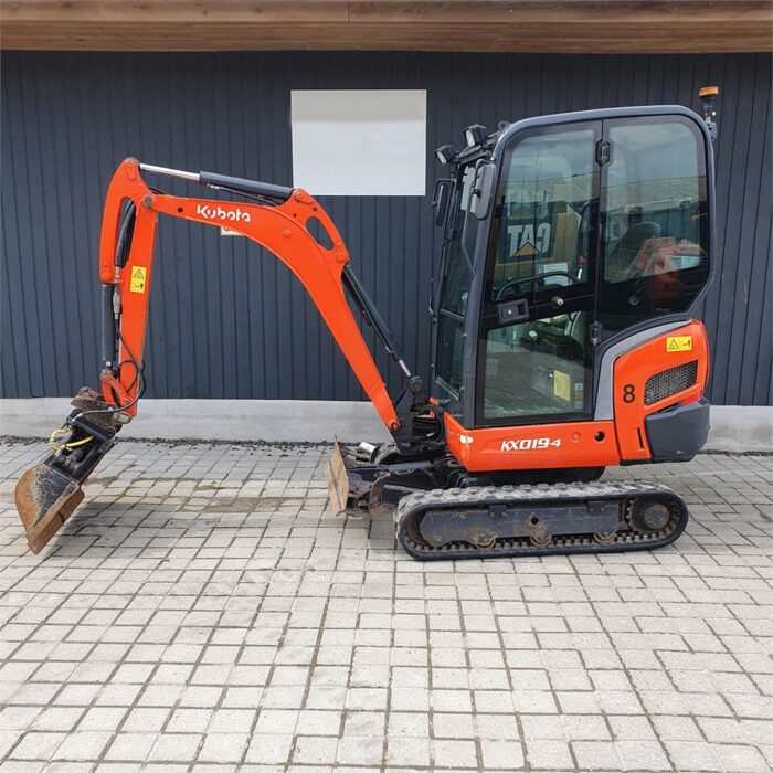 KUBOTA KX019-4 – 1T9 – 3 450 h – 2014