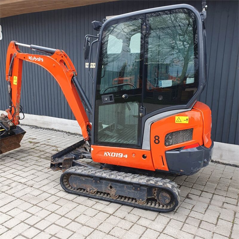 KUBOTA KX019-4 – 1T9 – 3 450 h – 2014 – Image 22