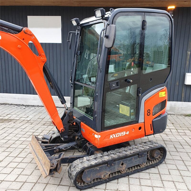 KUBOTA KX019-4 – 1T9 – 3 450 h – 2014 – Image 24