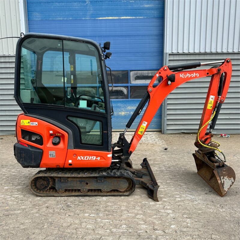 KUBOTA KX019-4 – 1T9 –  1 870 h – 2019 – Image 40
