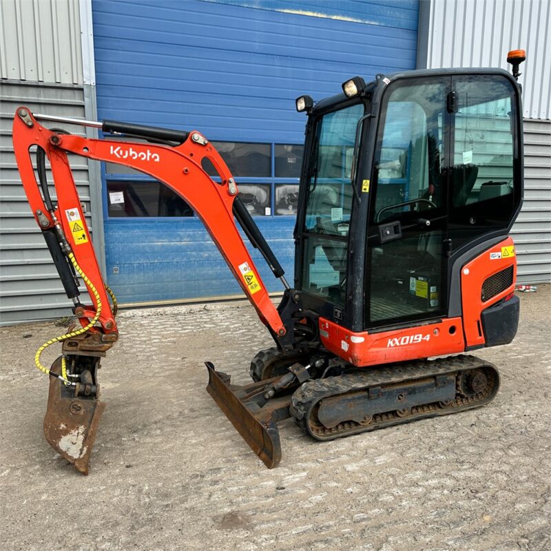 KUBOTA KX019-4 – 1T9 –  1 870 h – 2019 – Image 42